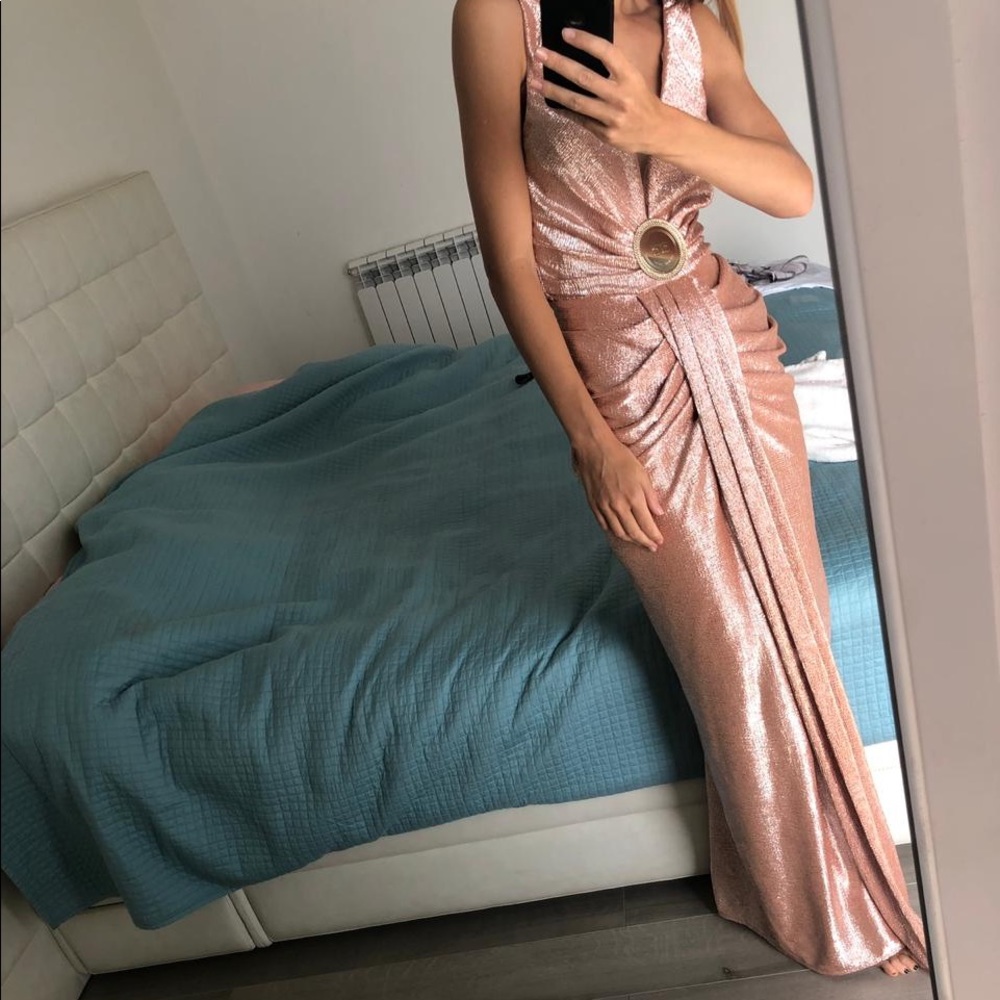 Elisabetta franchi dress size 40, worn once, dry cleaned, like new